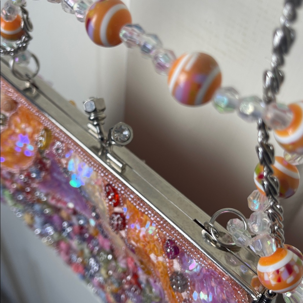 Colorful Beaded Women's Bag - Picture 3 of 7